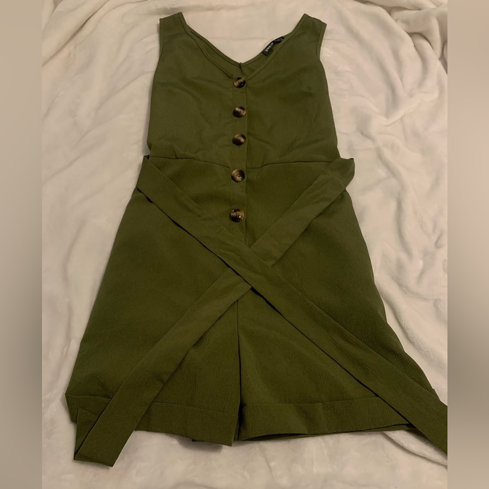 Green shien jumpsuit